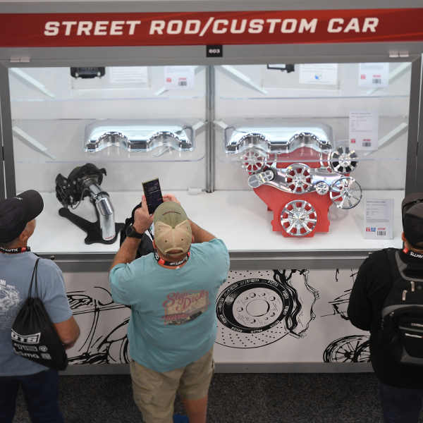 New Product Showcase display