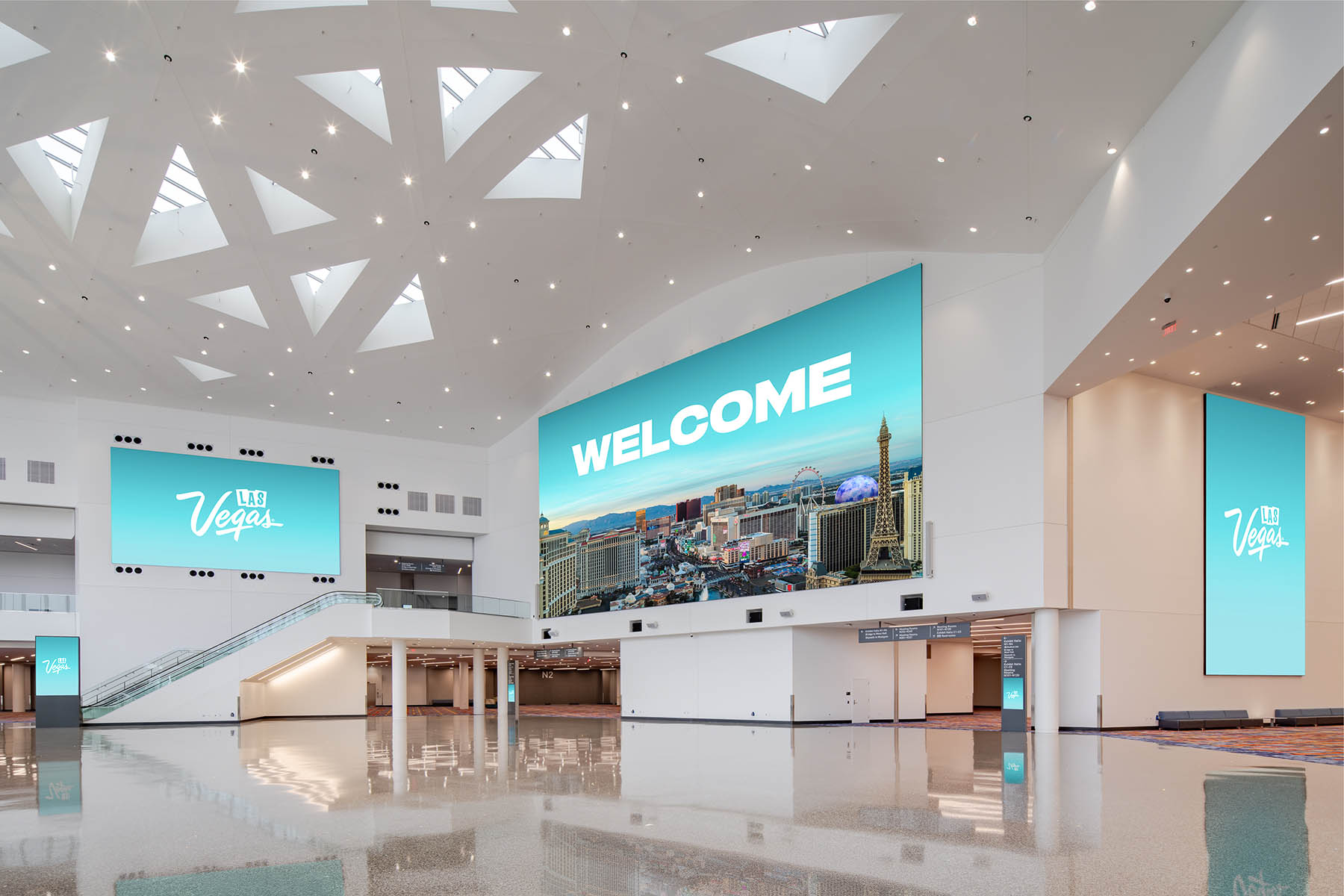 LVCC Grand Lobby Facing Interior