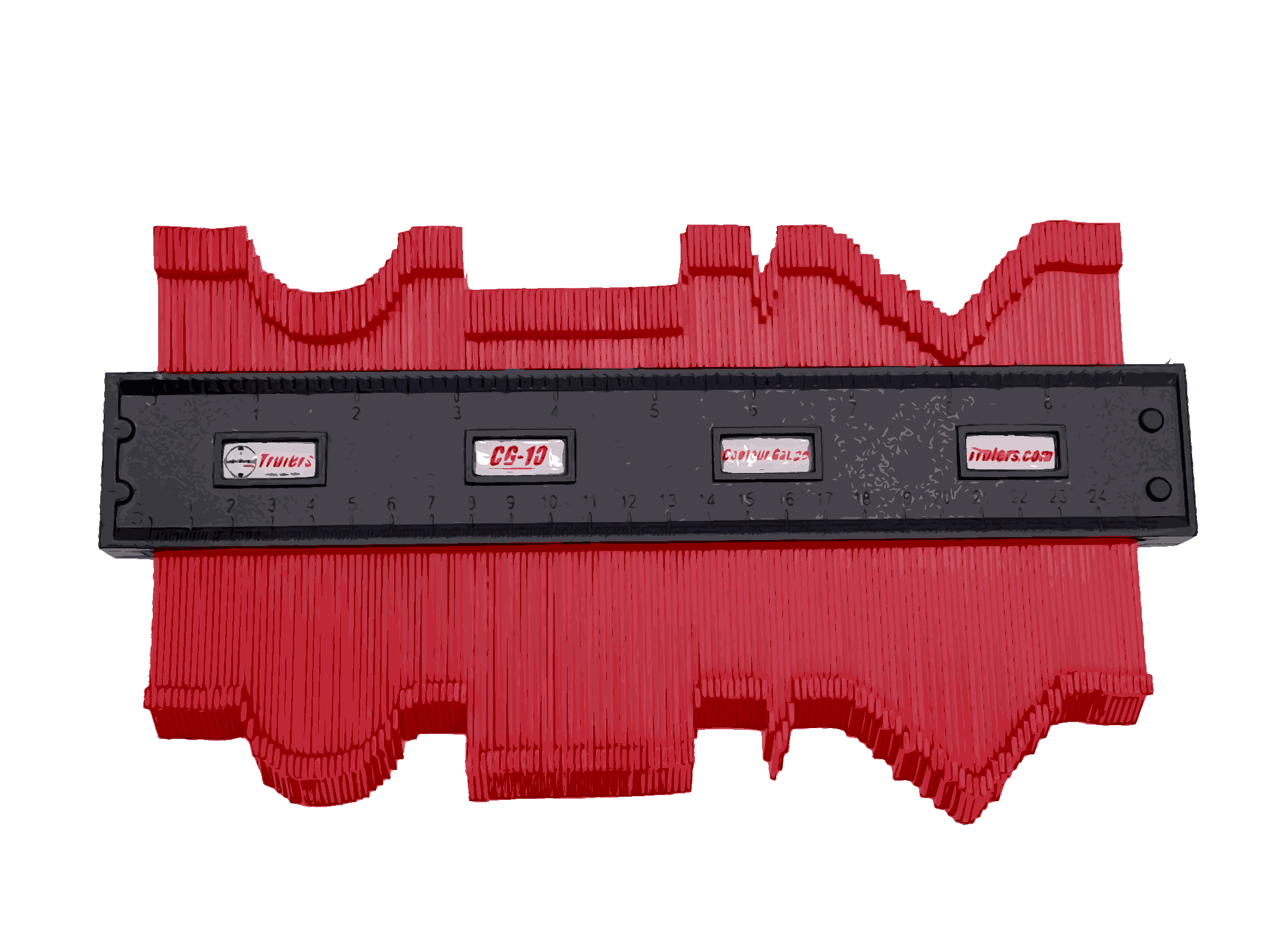 Trulers Introduces the Trulers CG10 Contour Gauge A Versatile Tool for Surface Profiling